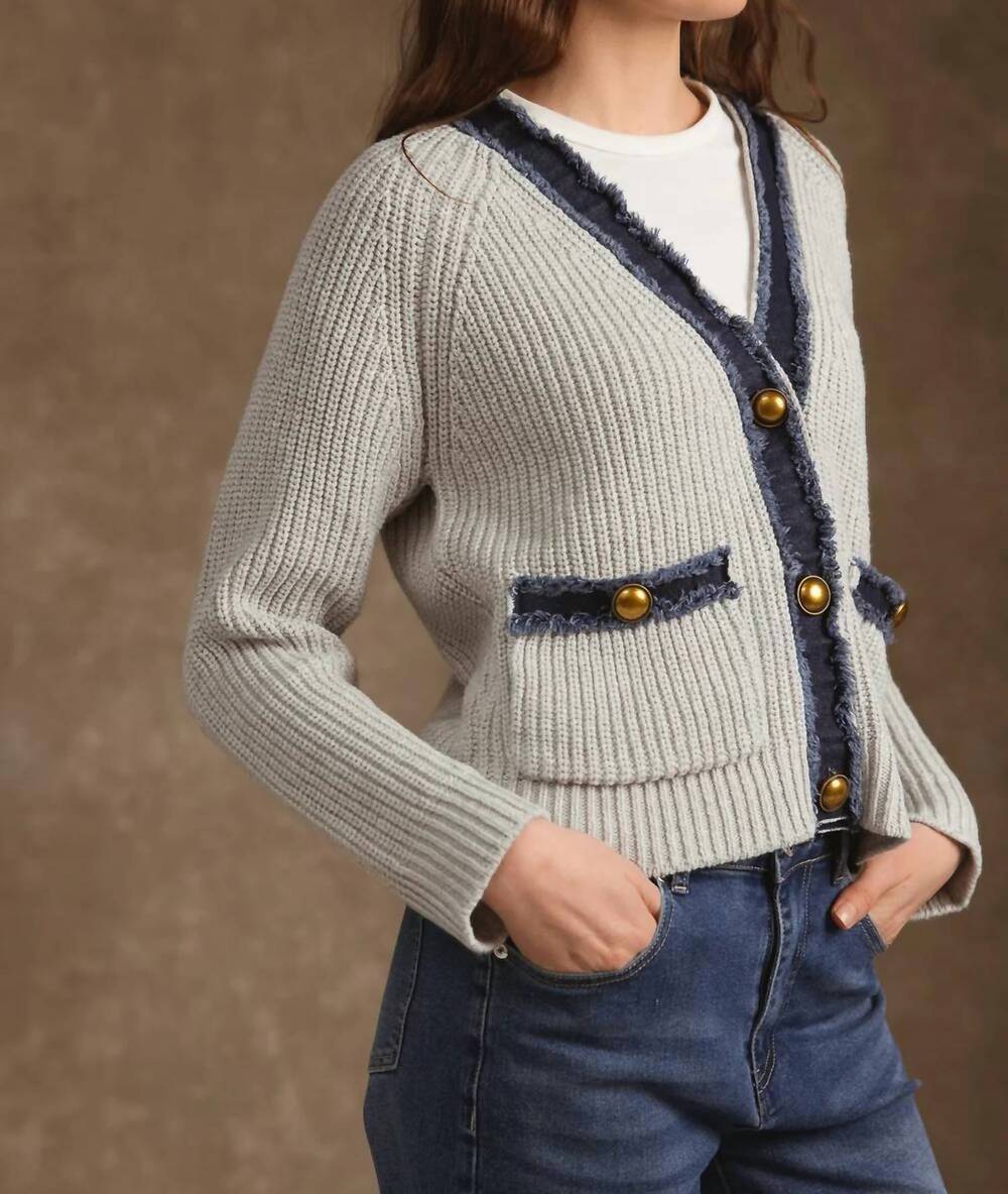 NEW 27 MILES MALIBU sylva sweater in heather - Picture 4 of 6